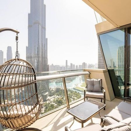 迪拜Larbi Breathtaking Burj And Fountain View Luxurious 2 Bed公寓 外观 照片