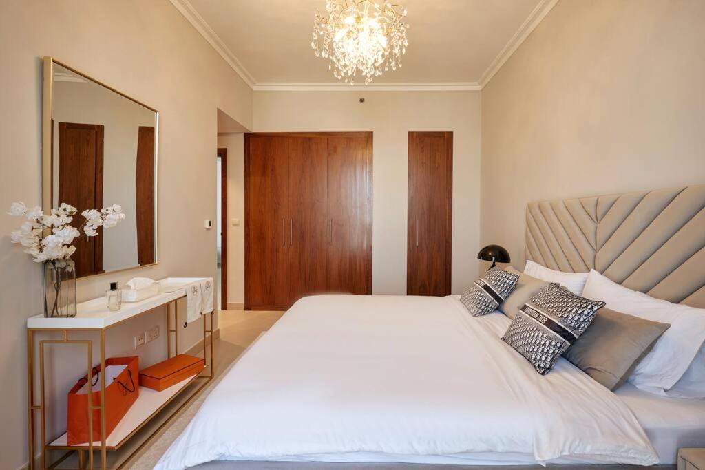 迪拜Larbi Breathtaking Burj And Fountain View Luxurious 2 Bed公寓 外观 照片