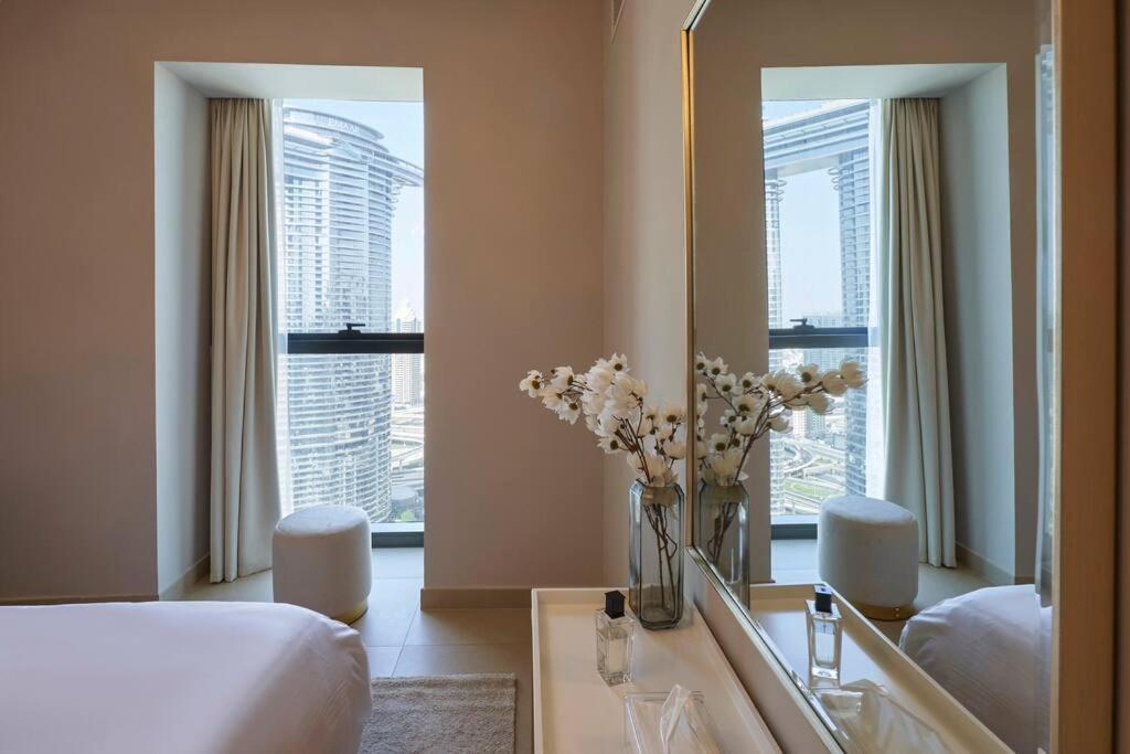 迪拜Larbi Breathtaking Burj And Fountain View Luxurious 2 Bed公寓 外观 照片