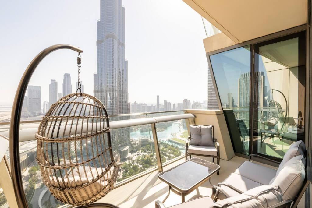 迪拜Larbi Breathtaking Burj And Fountain View Luxurious 2 Bed公寓 外观 照片