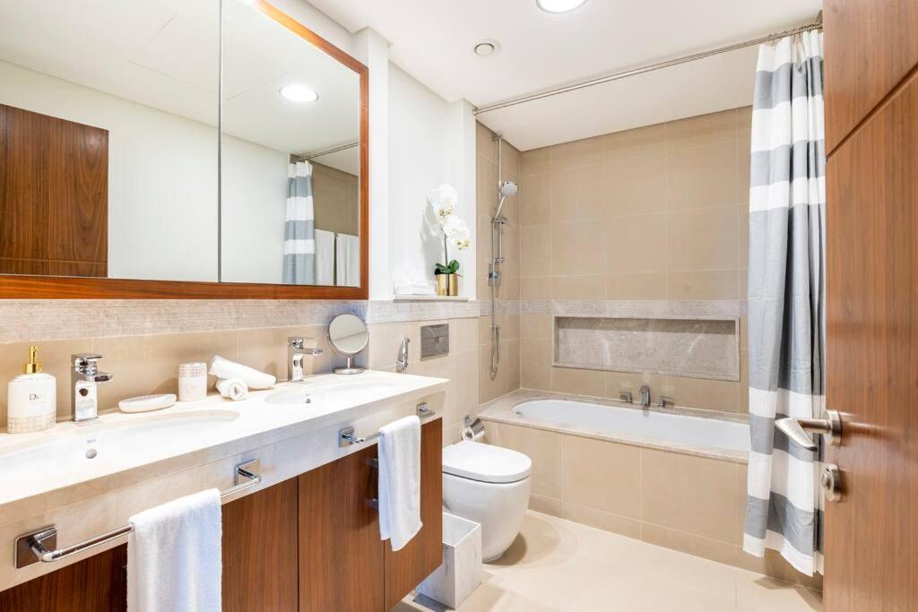 迪拜Larbi Breathtaking Burj And Fountain View Luxurious 2 Bed公寓 外观 照片