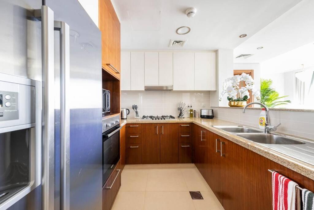 迪拜Larbi Breathtaking Burj And Fountain View Luxurious 2 Bed公寓 外观 照片