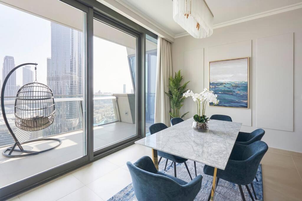 迪拜Larbi Breathtaking Burj And Fountain View Luxurious 2 Bed公寓 外观 照片